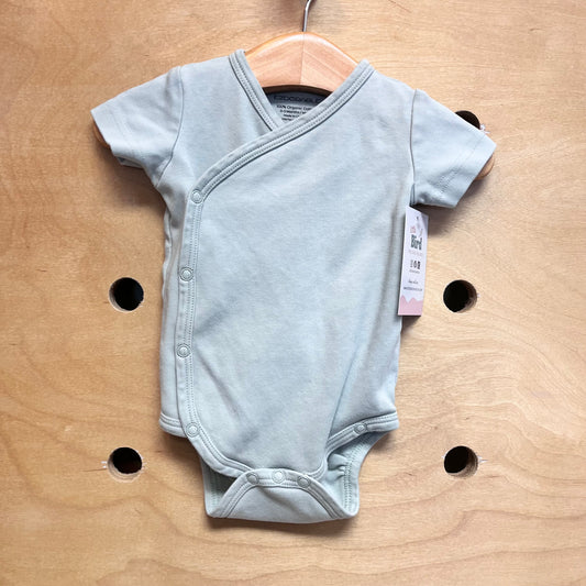 Organic Sage Wrap Bodysuit