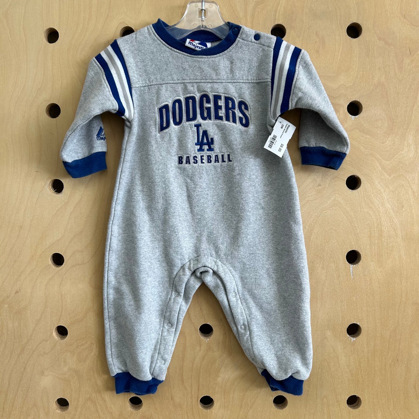 Dodgers Baseball Romper