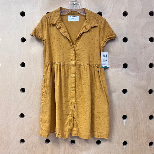Mustard Textured Dress