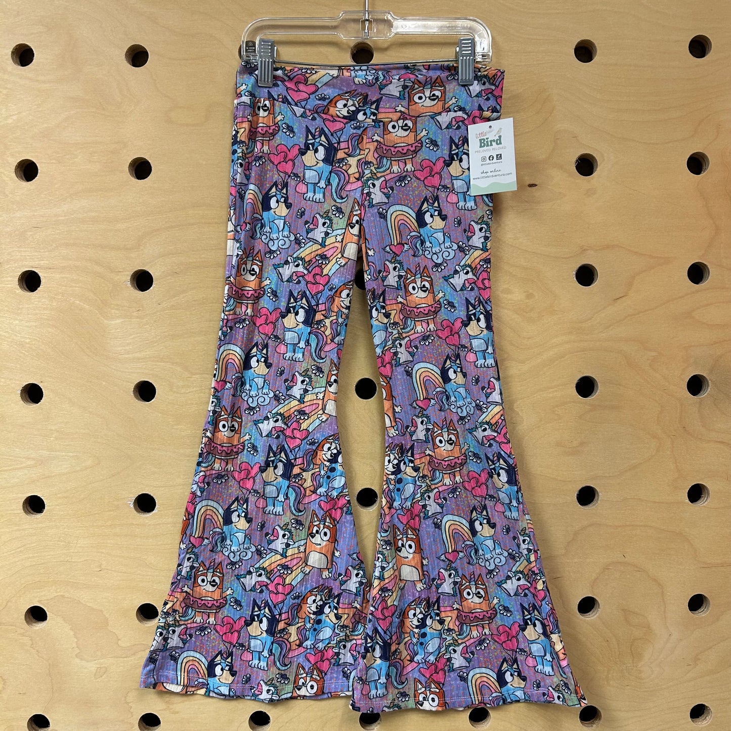 Ribbed Flare Bluey Leggings