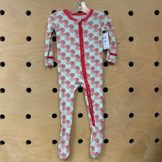 Peppermint Candy Bamboo Zippy