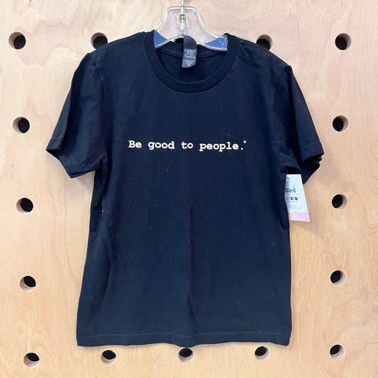 Black Be Good to People Tee