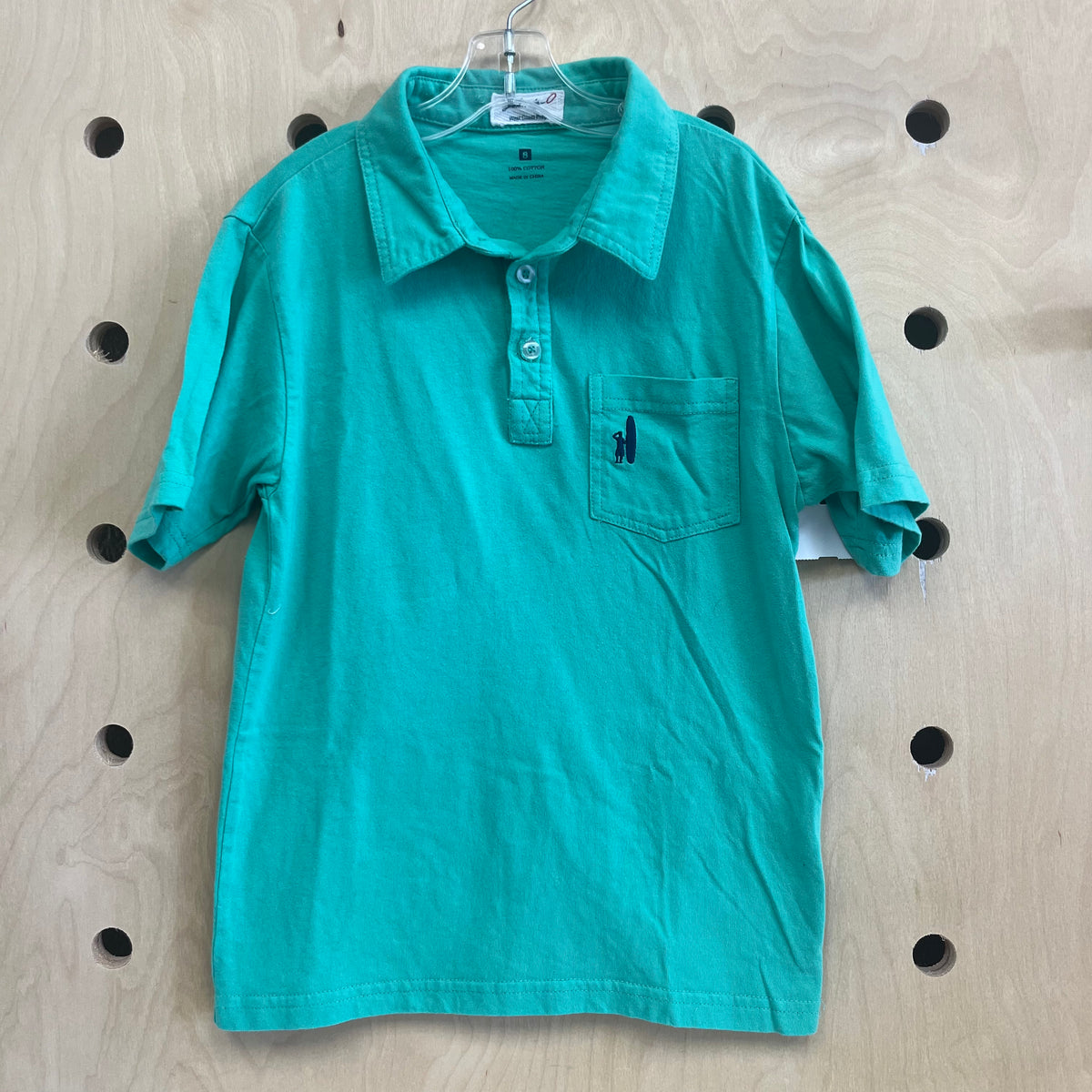 Green SS Surf Polo
