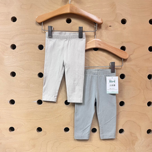 2 pk Organic Leggings