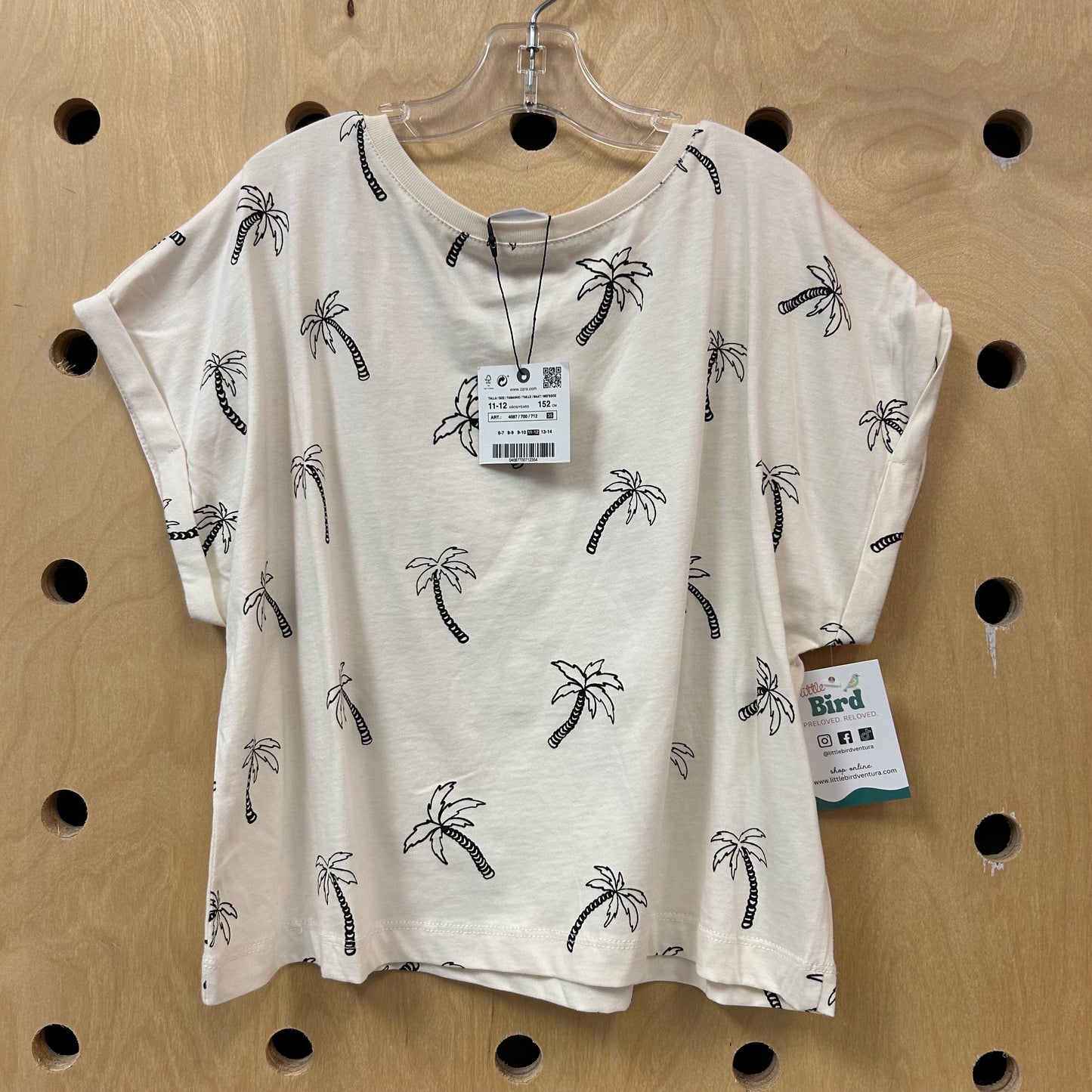 Cream Palm Tree Top NEW!
