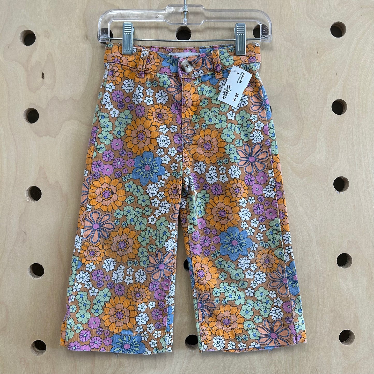 Retro Floral Pants
