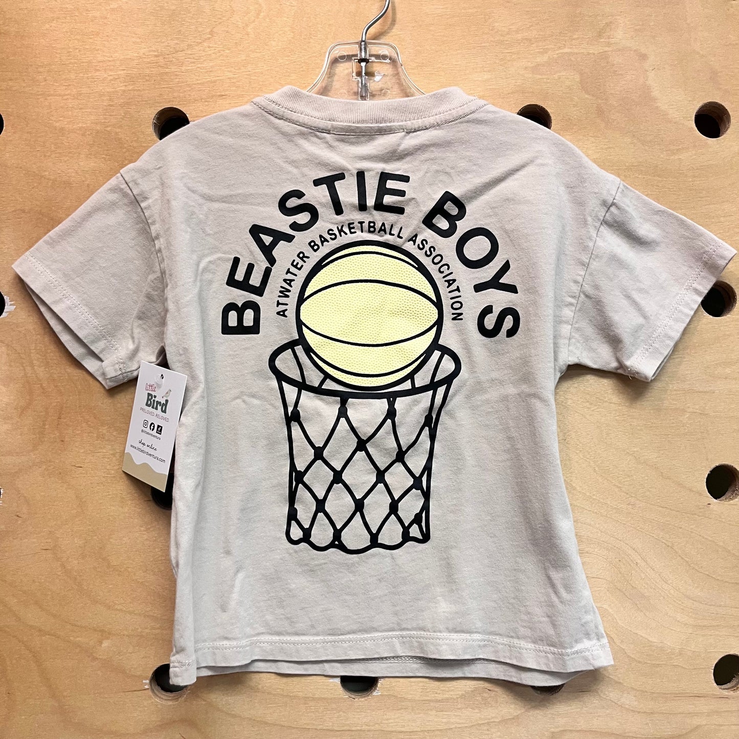 Beige Beastie Boys Tee