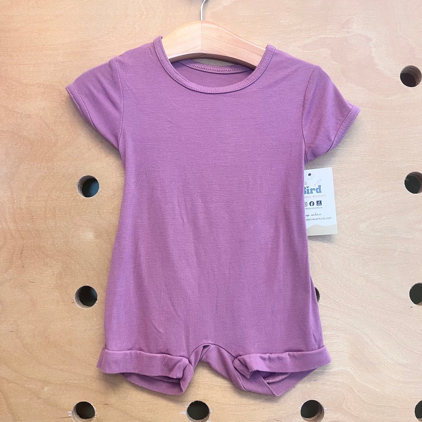 Lavender Bamboo Romper