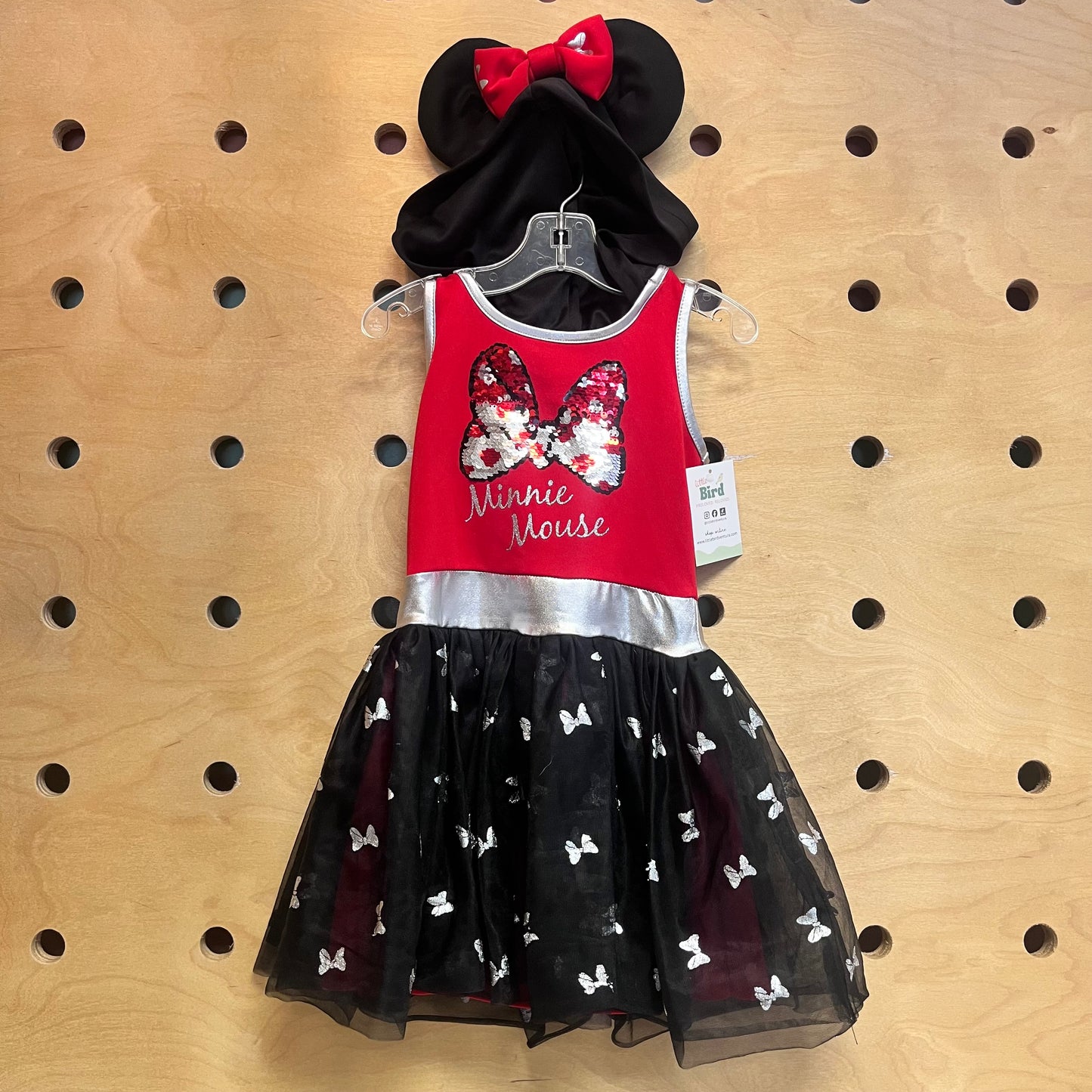 Hooded Sequin Minnie Mouse Dress