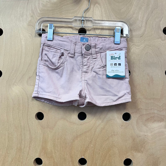 Pink Denim Shorts