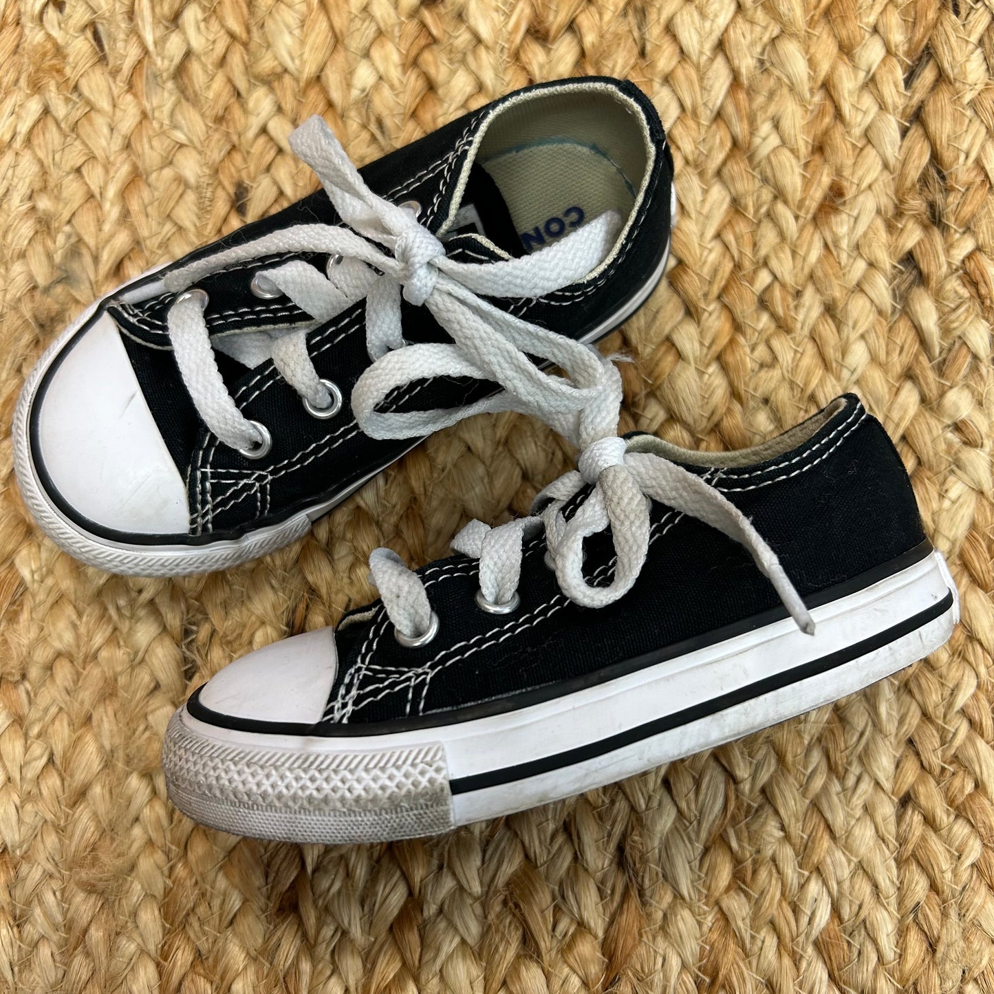 Black Low Top Chucks