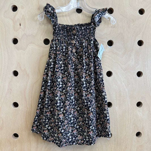 Black + Tans Floral Dress