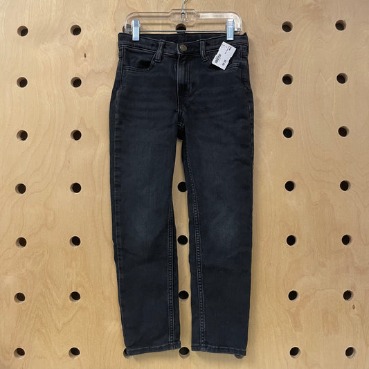 Slim Fit Black Denim
