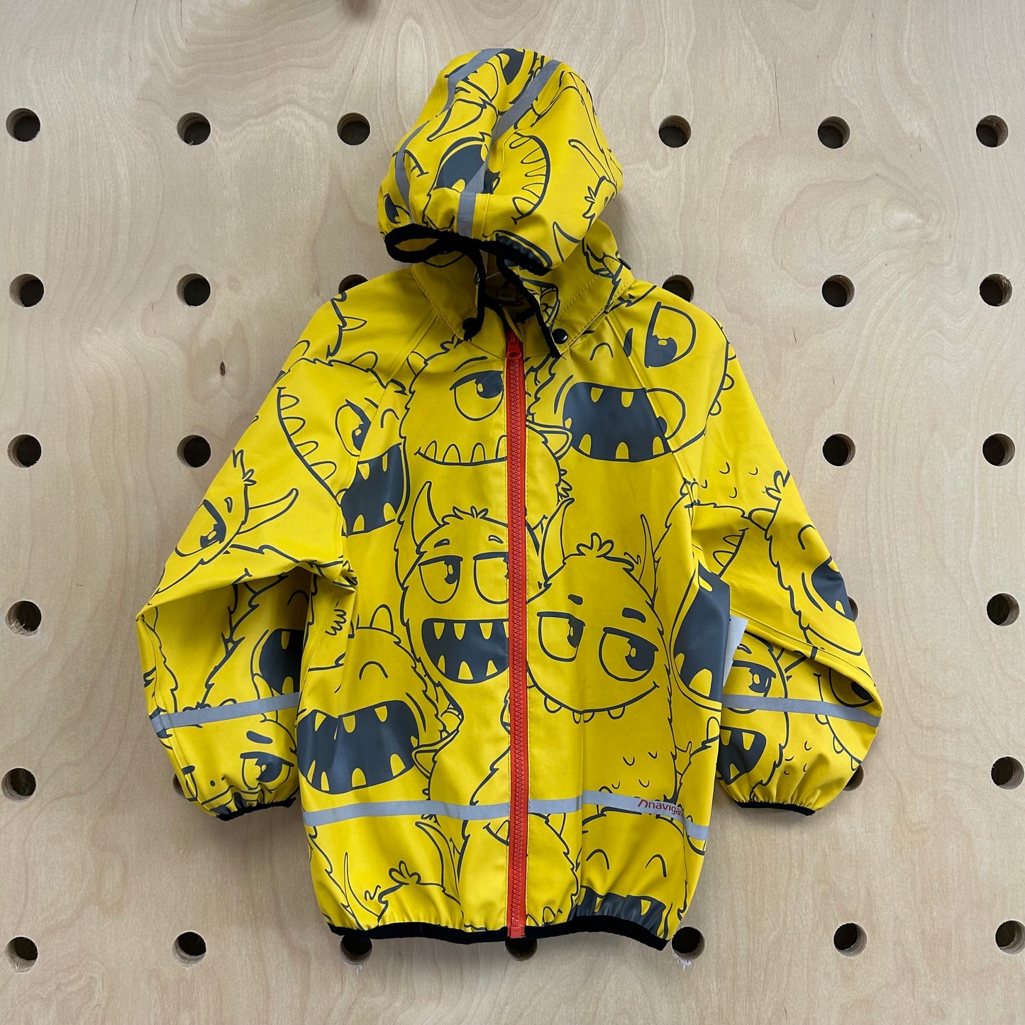 Yellow Monster Rain Jacket