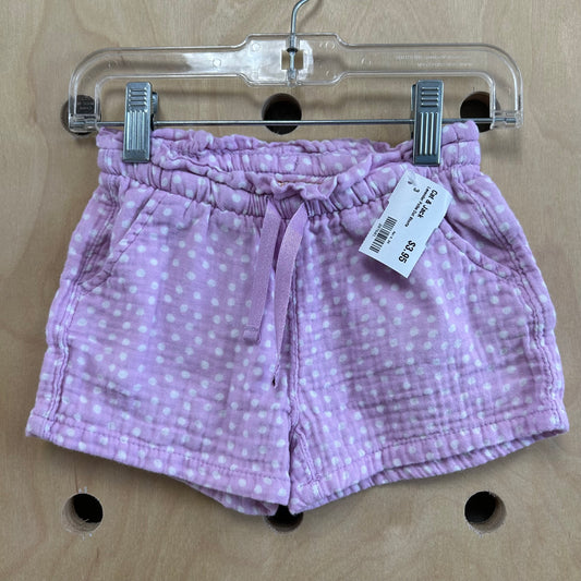 Lavender Polka Dot Shorts
