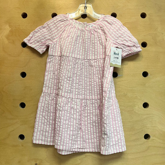 Pink Striped Dress