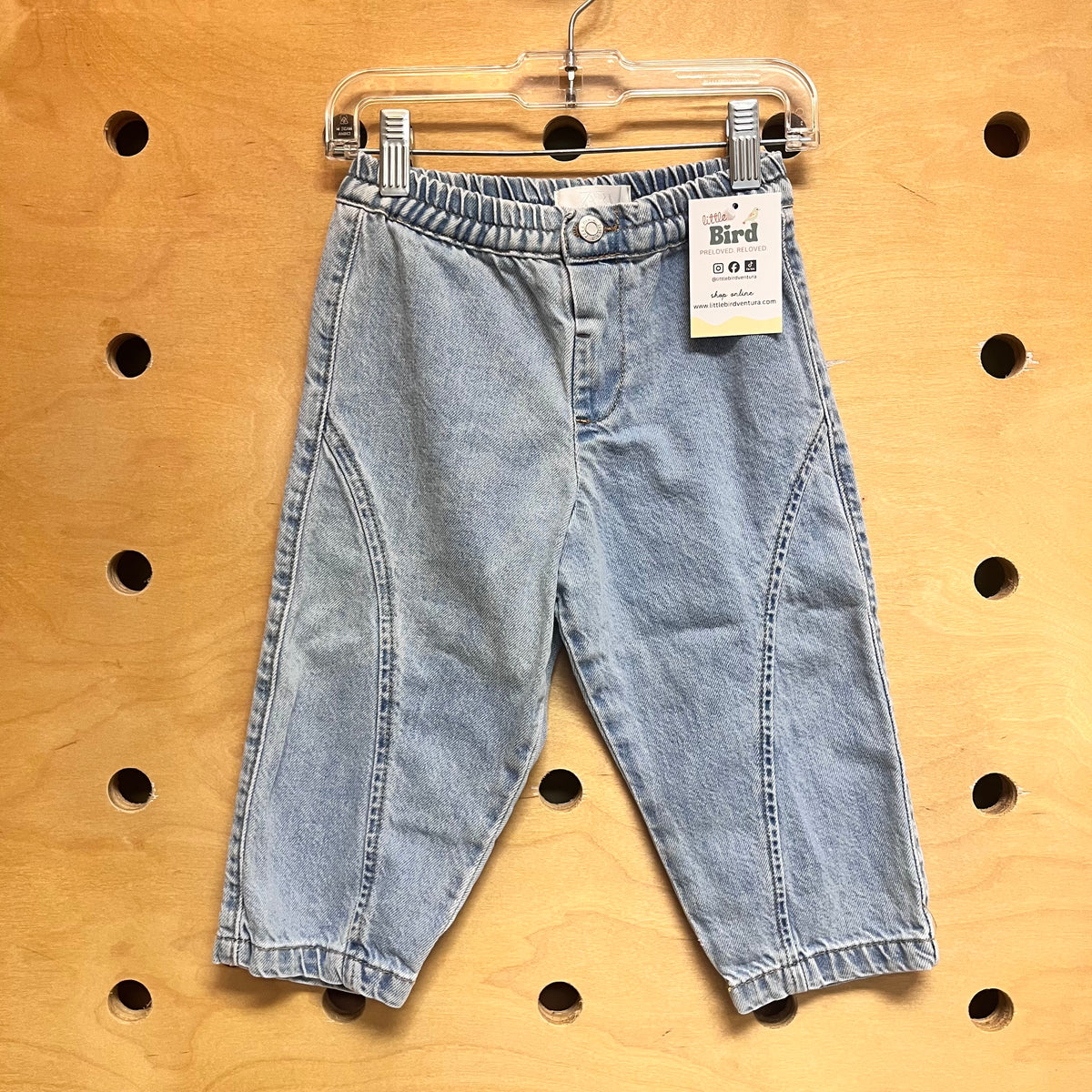 Elastic Waist Denim