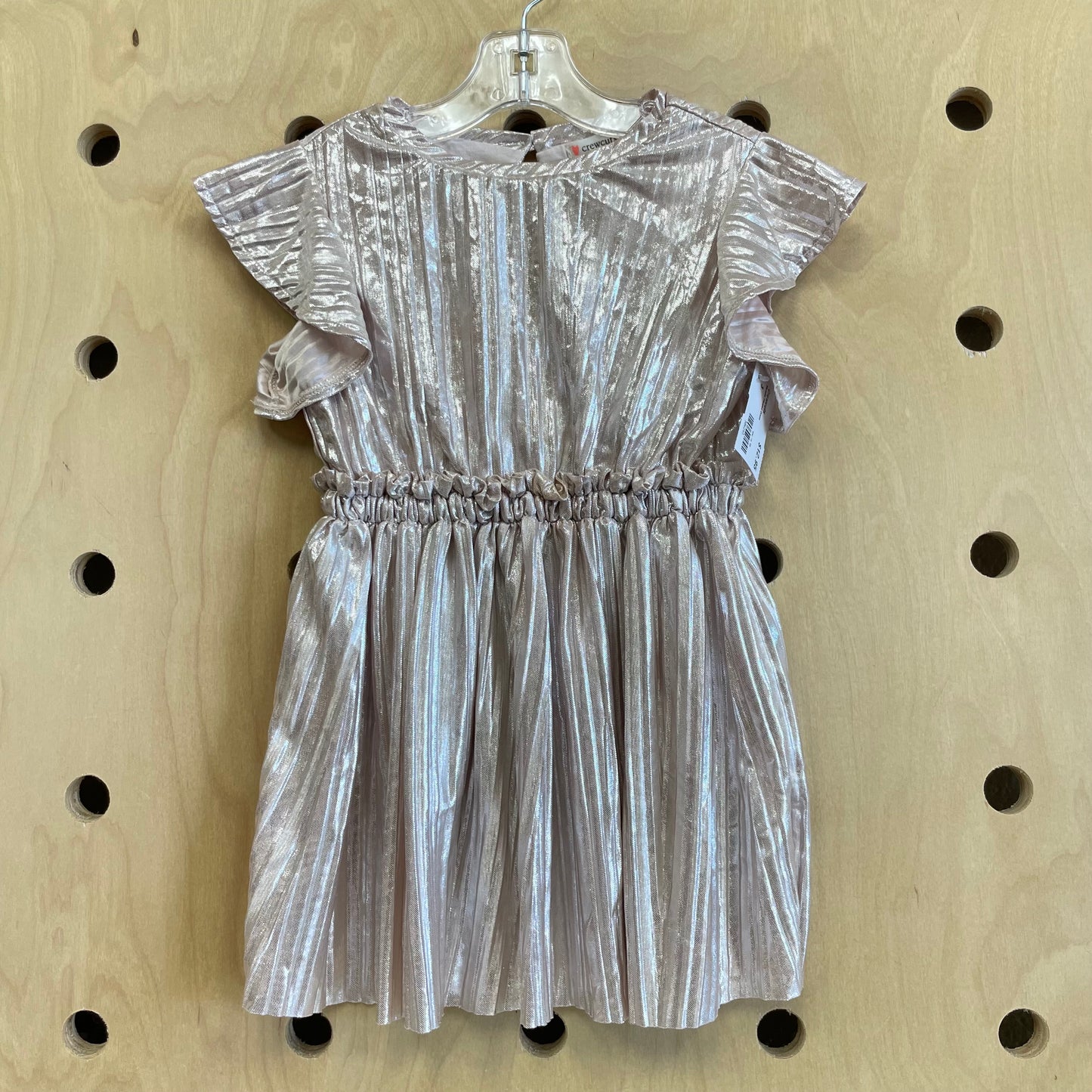 Metallix Pleated Dress