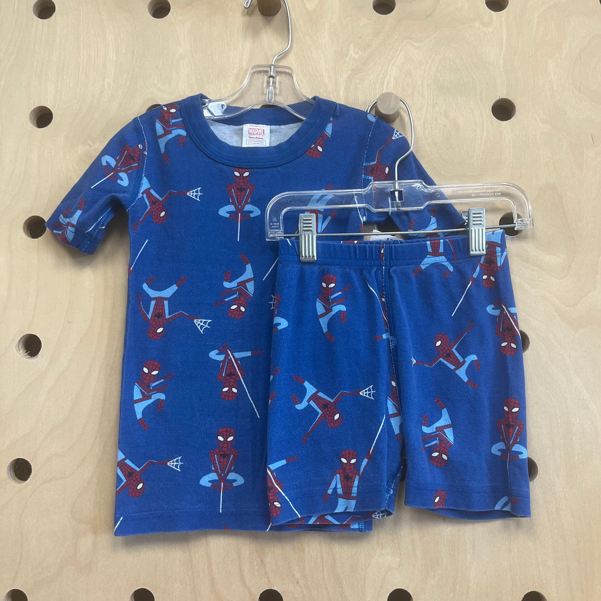 Blue Spiderman Pajamas