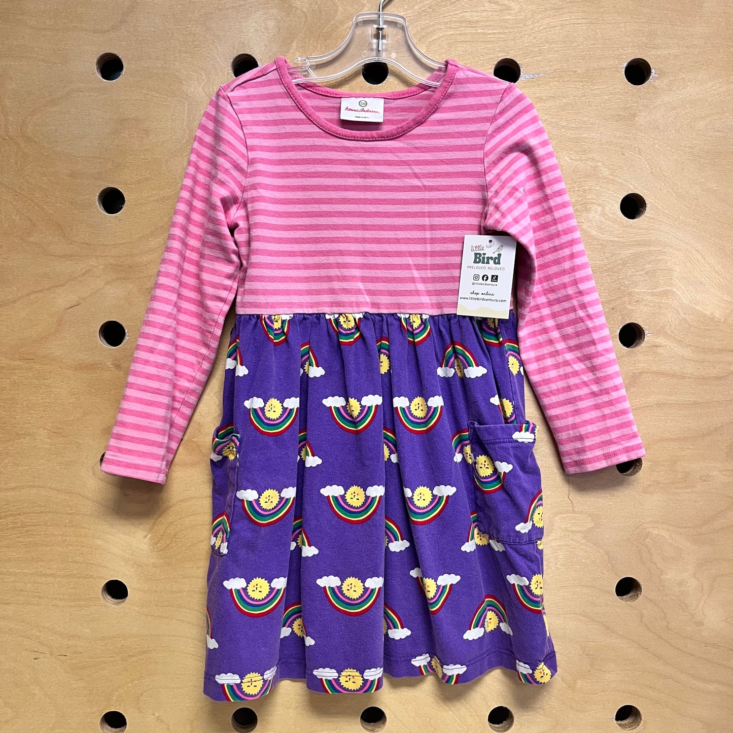Pink/Purple Suns+Rainbows Dress