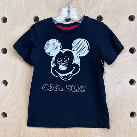 B + W Cool Dude Mickey Tee