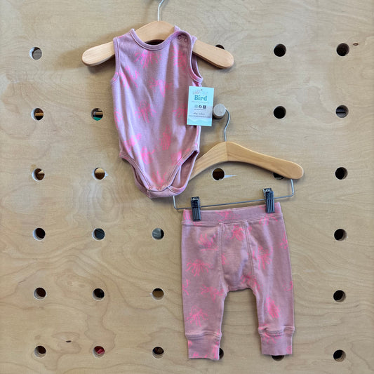 Pink Octopus Tank Bodysuit Outfit