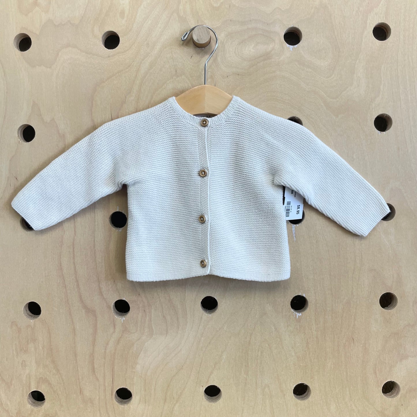 Cream Knit Cardigan