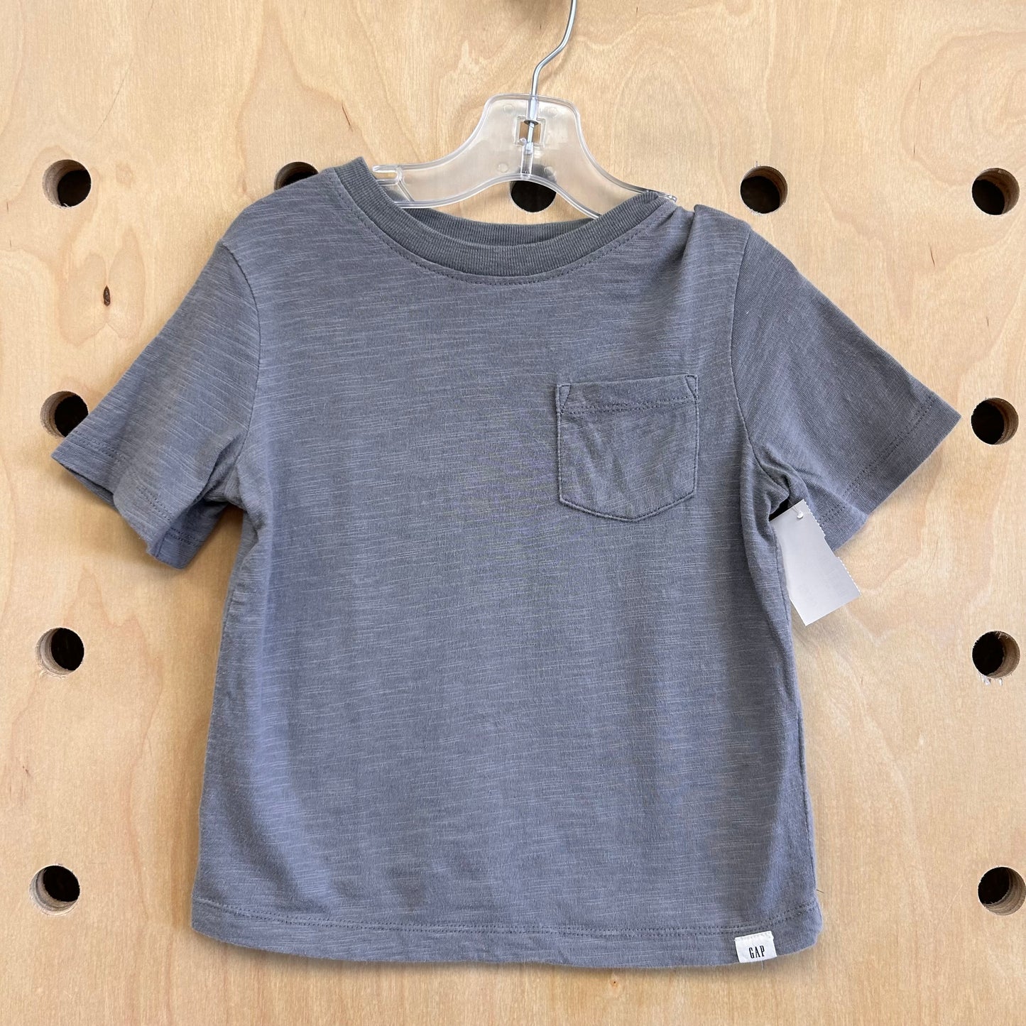 Grey Pocket Tee
