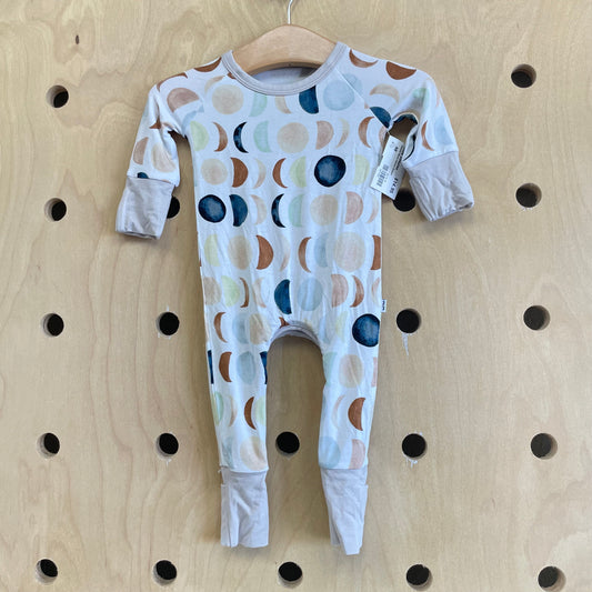 Colorful Moons Bamboo Romper