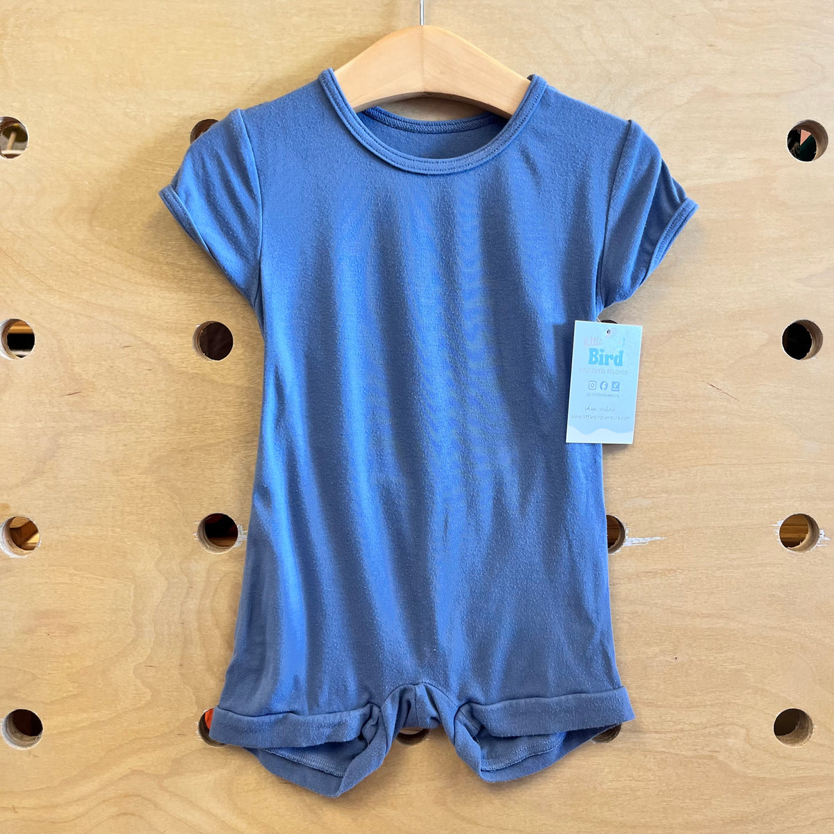 Blue Bamboo Romper