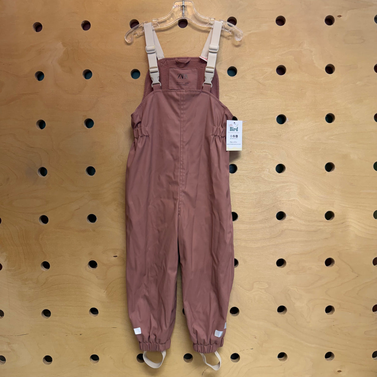 Mauve Water Resistant Overalls