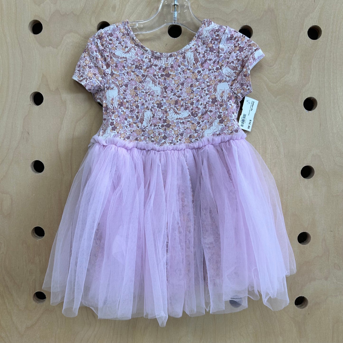 Floral Unicorn Tulle Dress