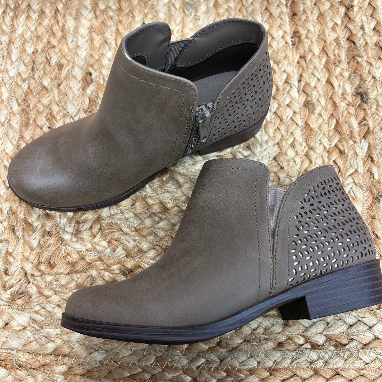 Brown Ankle Booties