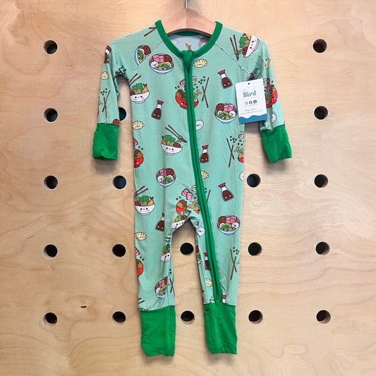 Green Sushi Bamboo Zippy
