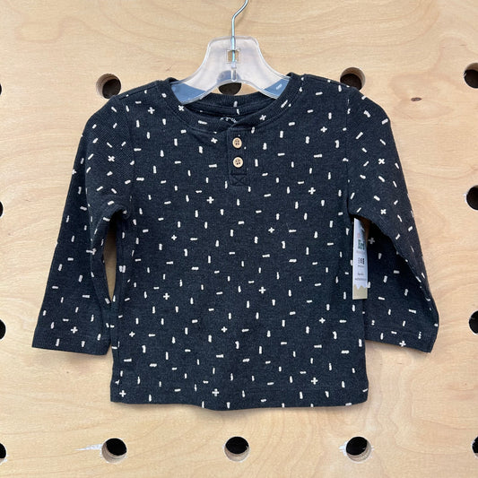 Grey/Beige Shapes LS