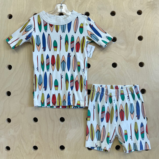 Organic White Surfboards Pajamas