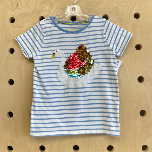 Flip Sequin Swan Tee