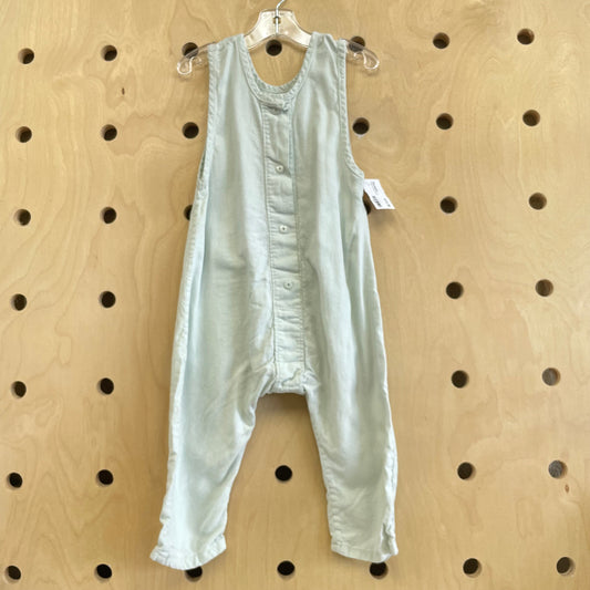 Seafoam Cotton Romper