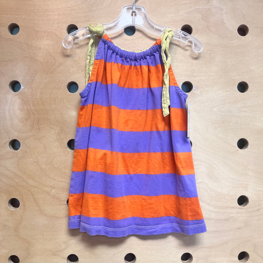 Purple/Orange Striped Tank