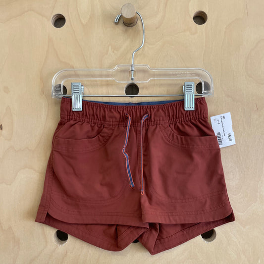 Rust Quick Dry Shorts