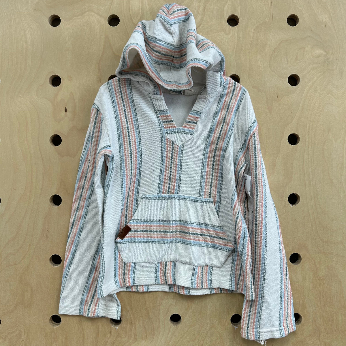 Striped Surf Poncho