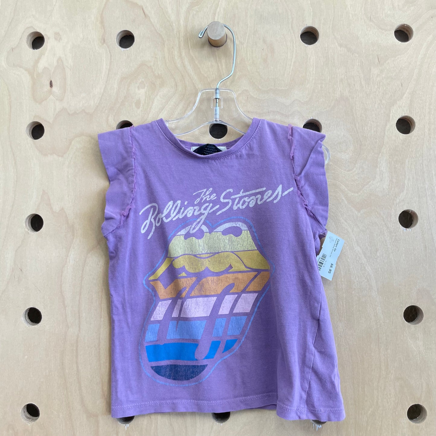 Purple Rolling Stones Tee