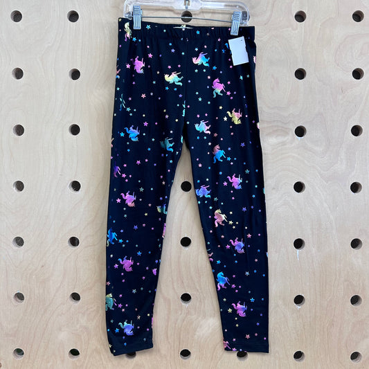 Metallic Rainbow Unicorn Leggings