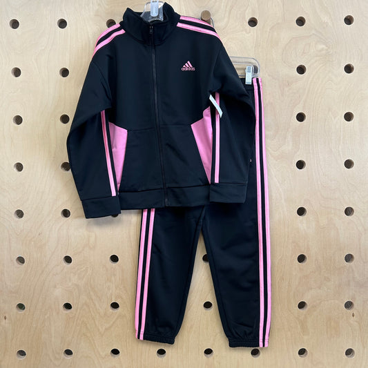 Black & Pink Track Suit