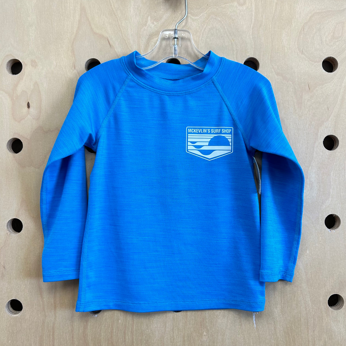 Blue McKevlins Surf Shop Rash Guard