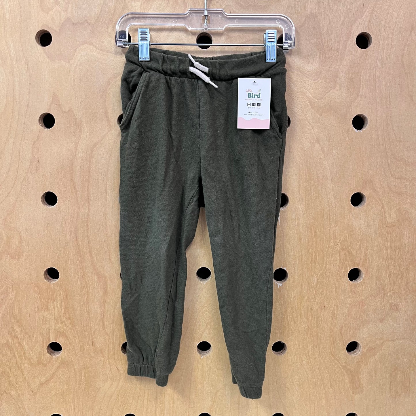Green Drawstring Joggers