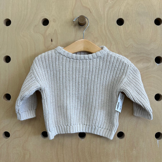 Cream Knit Sweater