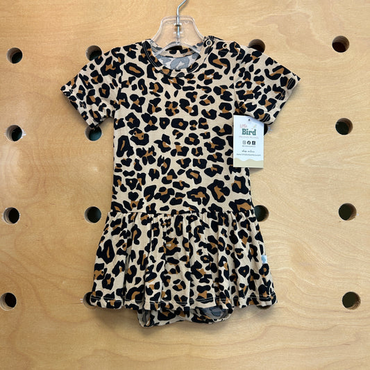 Leopard Bamboo Romper