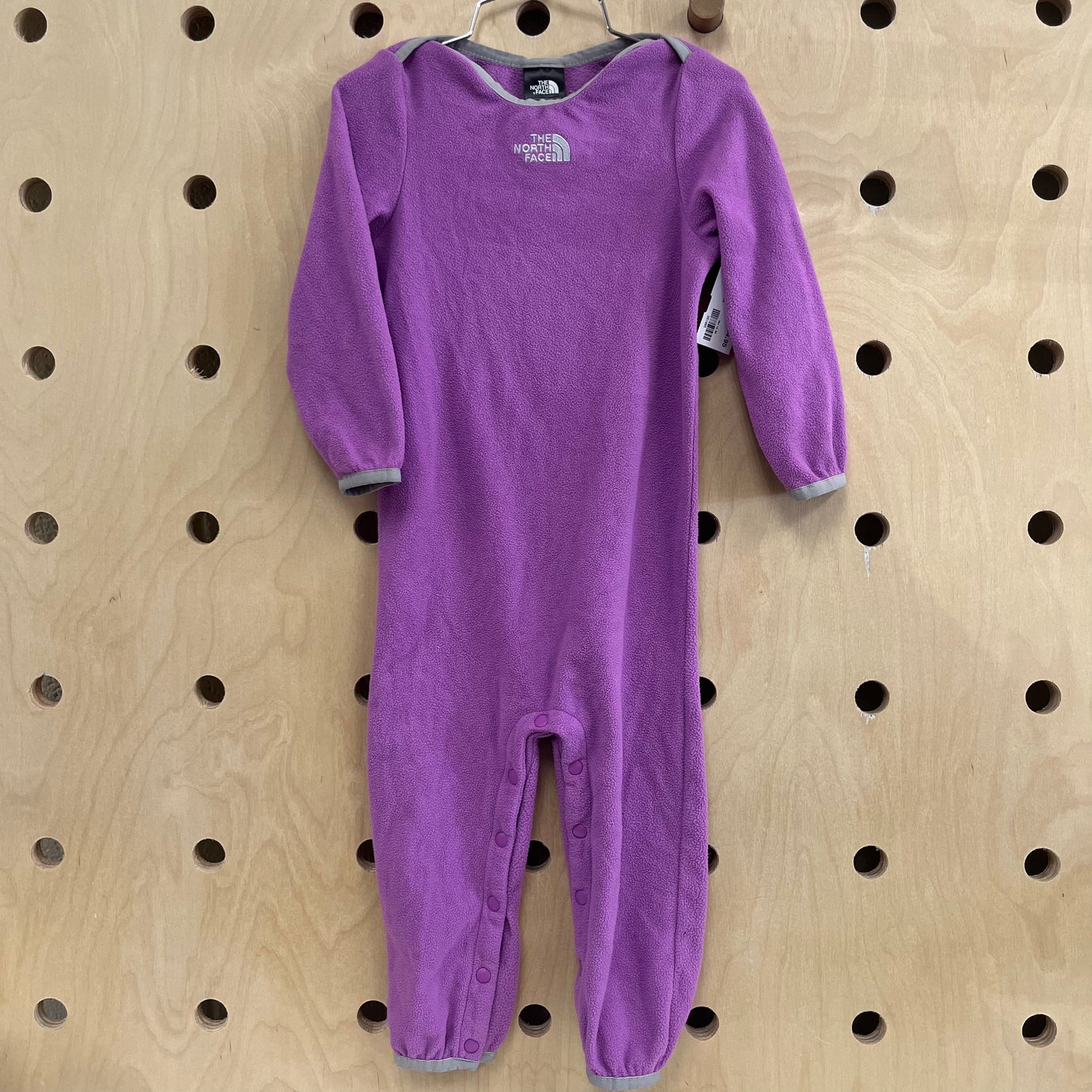 Purple Fleece One Piece