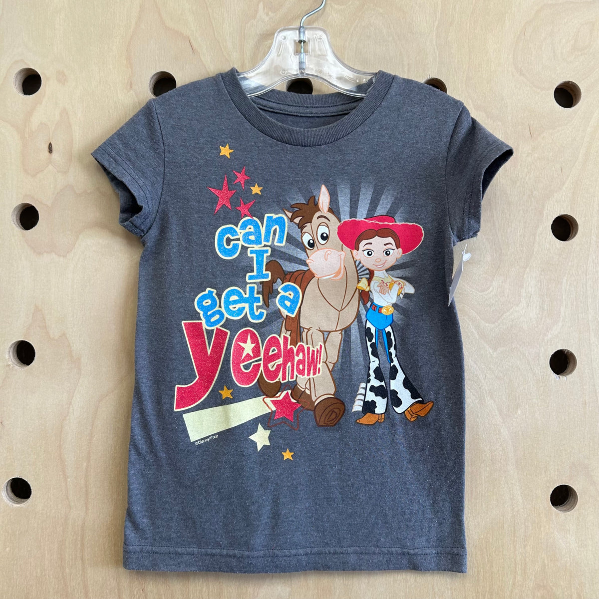 Grey Jessie+Bullseye Tee
